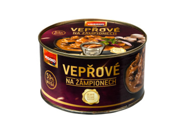 Vepřové na žampionech