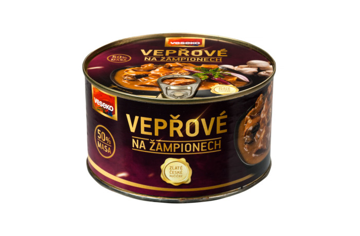 Vepřové na žampionech