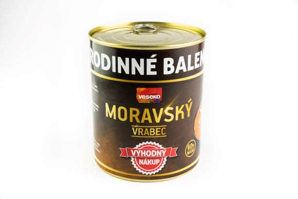 Moravský vrabec 60 %, 800 g XXL