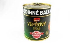 Vepřový guláš 50 %, 800 g XXL
