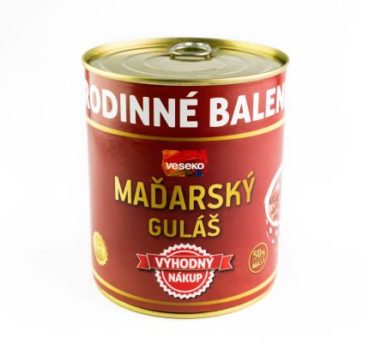 Maďarský guláš 50 %, 800 g XXL