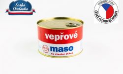 RETRO – Vepřové maso ve vlastní šťávě 85%, 400 g