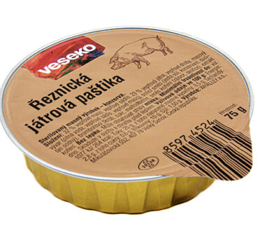 Řeznická játrová paštika, 75 g