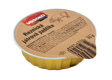Řeznická játrová paštika, 75 g