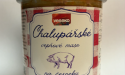 Chalupářské vepřové maso na česneku 90 %, 280 g