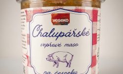 Chalupářské vepřové maso na česneku 90 %, 280 g