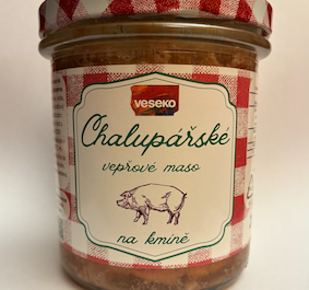 Chalupářské vepřové maso na kmíně 90 %, 280 g