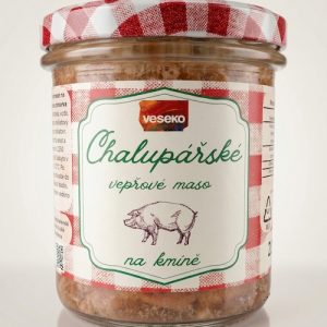Chalupářské vepřové maso na kmíně 90 %, 280 g